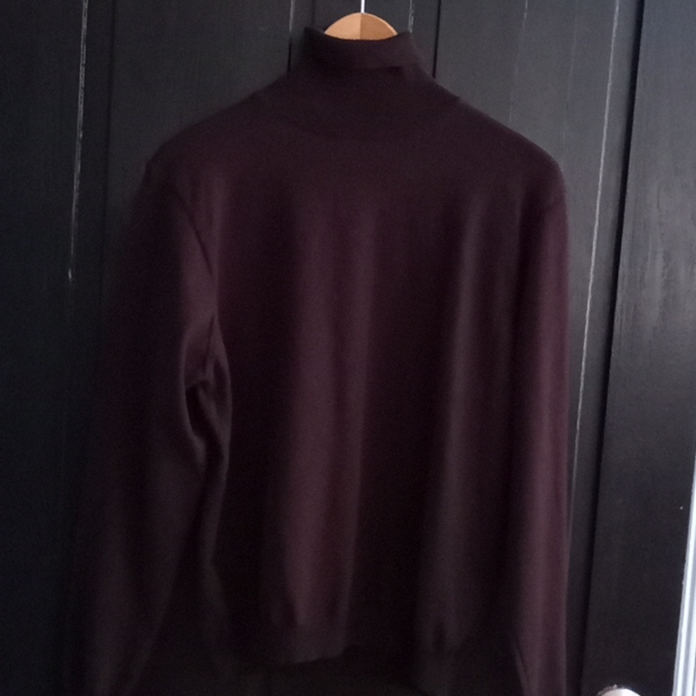 J Crew Italian Merino Wool Blend Turtleneck Sweater - Made in Italy